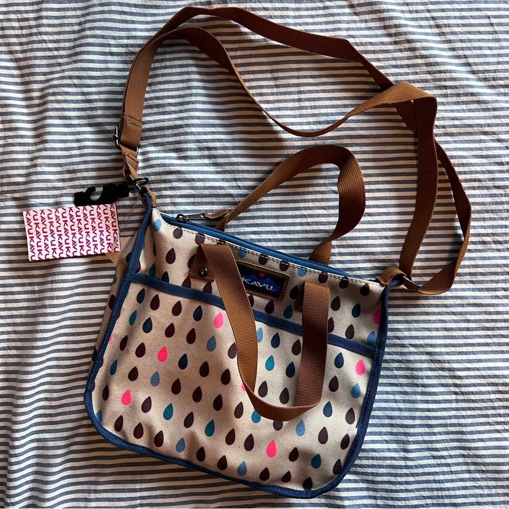 KAVU NWT Pascale Purse in Purple Rain